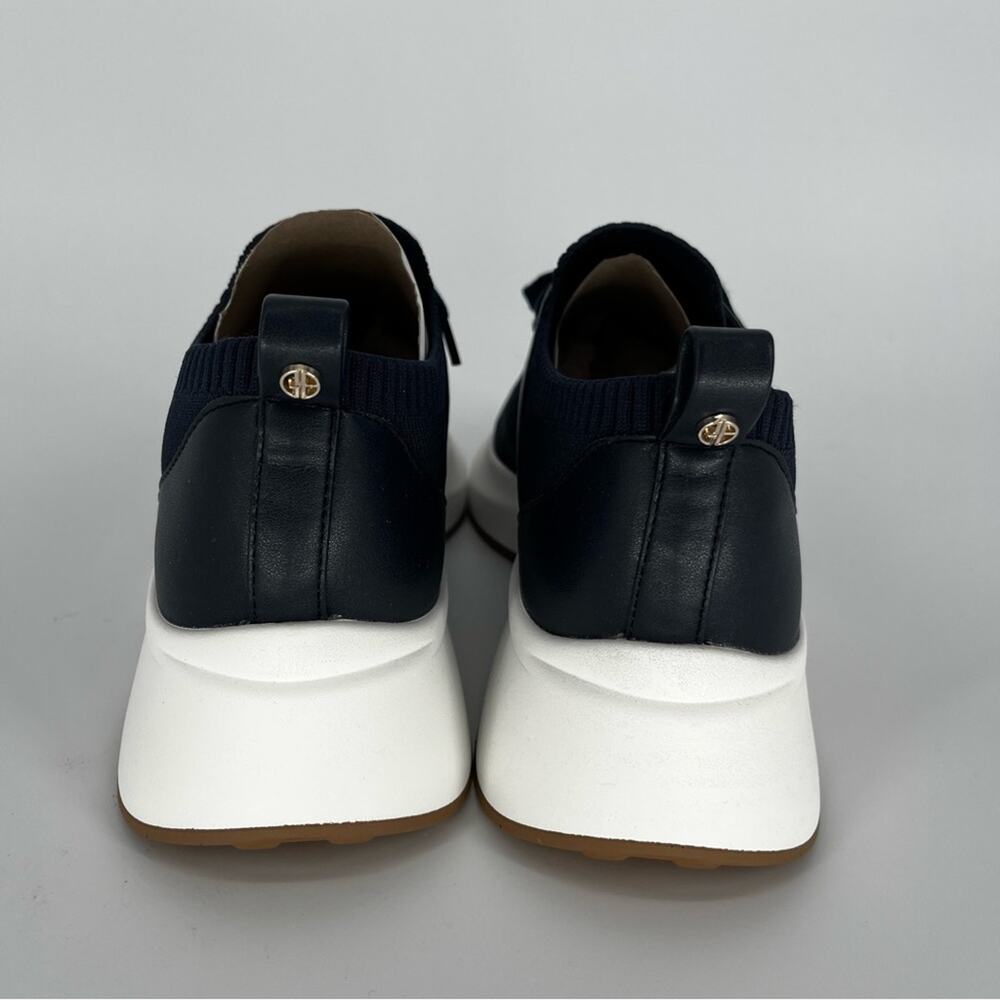 Giani Bernini Floraa Knit Sneakers Navy Memory Foam - Size 9 - Picture 10 of 14